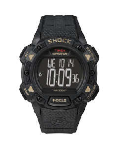 Timex Expedition Shock Chrono Alarm Timer - Black