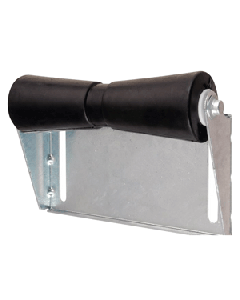 C.E. Smith Panel Bracket Assembly  12" Spool Roller - Black 10405G