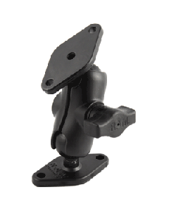 RAM Mount 1" Diameter Ball Mount w/Short Arm & 2 Diamond Bases