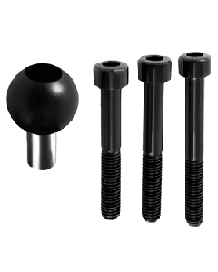 RAM Mount Motorcycle Handlebar Clamp Base w/M8 Screws