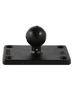 RAM Mount 2" x 3" Rectangle Base w/1" Ball