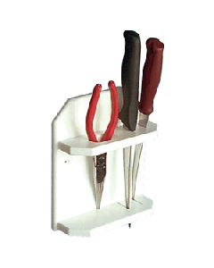 TACO Poly Knife & Plier Holder - White