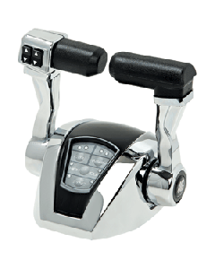 UFlex Power A Electronic Control Package - Dual Engine/Single Station - Mechanical Throttle/Mechanical Shift w/Trim