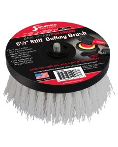 Shurhold 6 1/2" Stiff Brush For Dual Action Polisher