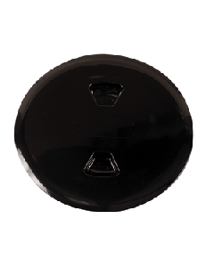 BECKSON 5" TWIST OUT DECK PLATE BLACK 5.5" CUTOUT DP50-B