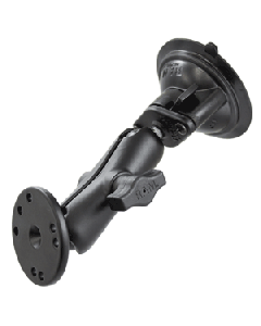 RAM Mount Twist Lock Suction Cup w/Round Base Adapter RAM-B-166-202U