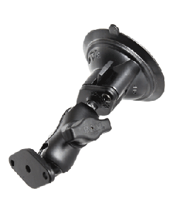 RAM Mount Twist Lock Suction Cup Mount w/Short Arm Diamond Adapter RAM-B-166U-A