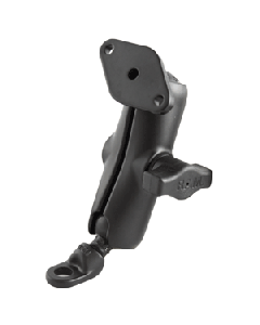 RAM Mount 9Mm Angled Base W/ Double Socket And Diamond Base RAM-B-180U