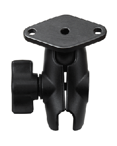RAM Mount Short Double Socket Arm w/Diamond Base RAM-B-103-A-238U