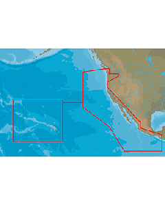 C-Map 4D Na-D024 Full Usa West Coast And Hawaii NA-D024-FULL