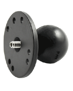 RAM Mount 2.5" Round Base W/ 1.5" Ball 1/4"-20 Camera Post RAM-202AU