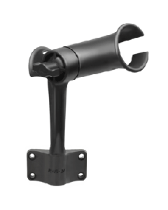 RAM Mount Ram Tube Jr. Rod Holder W/ 6" Post Bulkhead Mnt RAP-390-BU