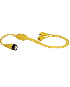 Marinco RY504-2-30 50A Female to 2-30A Male Reverse "Y" Cable RY504-2-30