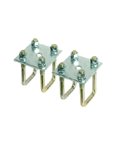 C.E. Smith Axle Tie Plate Kit f/2" Square Axle