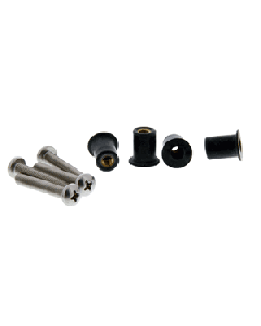 Scotty 133-16 Well Nut Mounting Kit - 16 Pack