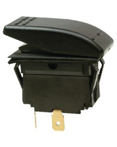 Seachoice Rocker Switch On-Off Spst Blk SCP 10801