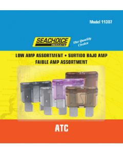 Seachoice Low Amp ATC Glass Fuse Assortment 5ea SCP-11387