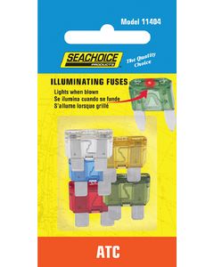 Seachoice ATC Indicating Fuse Assortment 5 ea SCP-11404