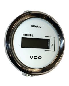 Seachoice Products Hourmeter Chro/Wht SCP 15181