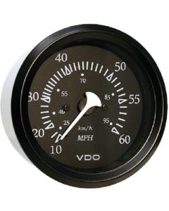 Seachoice Products 60Mph Speedometer Blk/Blk SCP 15231