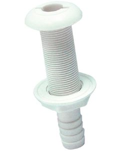 Seachoice X-Long Thruhull 1-1/8 Wht Pla SCP 18181