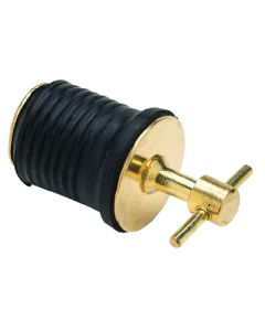Seachoice Drain Plug-1 Twist-Brass(Bul SCP 18800