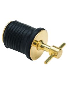 Seachoice Drain Plug-1 Twist-Brass SCP 18801