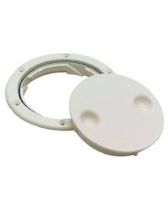 Seachoice Twist Deck Plate-6 -White SCP 39351