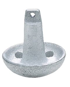 Seachoice Mushroom Ancr-8# Alum Painted SCP 41280