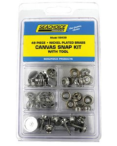 Seachoice KIT 49 PC CANVAS SNAP W/TOOL SCP-59439