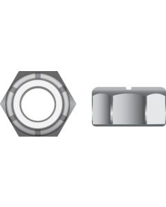 Seachoice 3/8-16 NYLON INSRTLOCKNUT 2/BG SCP-59461