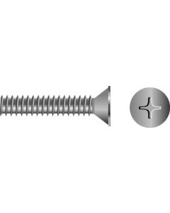 Seachoice 1/4-20 X3/4 PHIL FLAT M/S 6/BG SCP-59643