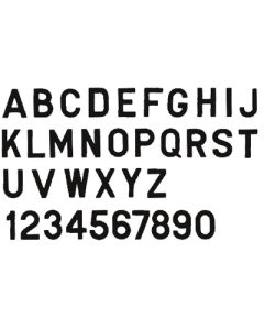 SEACHOICE GOTHIC LETTER-BLACK N-10PACK SCP 74261