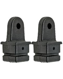 Seachoice Int Eye End-1  - Square Black SCP 76321