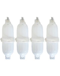 Seachoice Products 4Pk Fndr Kit 4.5X16 Twneye Wht SCP 79291