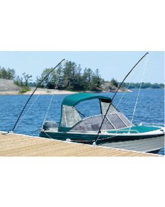 MOORING WHIP 8' BLACK PAIR SCP-79731