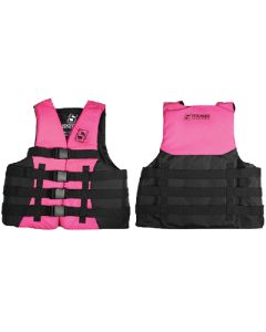 EVO VEST PINK/BLK ADULT XL