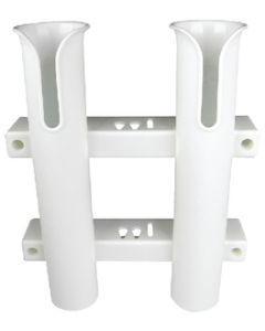 Seachoice Rod Rack-Holds Two-White SCP 89401