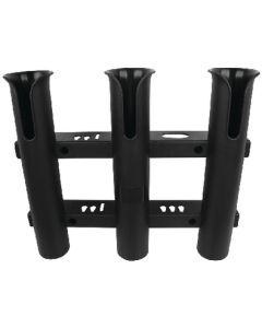 Seachoice Rod Rack-Holds Three-Black SCP 89451
