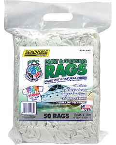 Seachoice Pfc Lint Free Rags 50/Bag SCP-90023