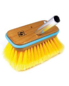 SEACHOICE WOOD BRUSH 6  SOFT QC 90551