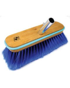 SEACHOICE WOOD BRUSH 6  EXTRA SOFT QC 90561