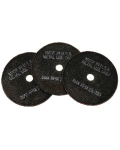 CUTOFFWHEEL 3 DIAX1/16 W 10/PK