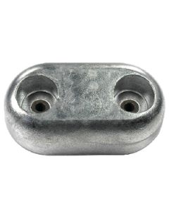 SEACHOICE OVAL ANODE W/INSERTS 4-7/16 L SCP 95643