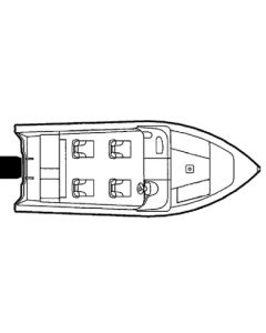 CARVER COVERS BOAT COVER - FLEX-FIT PRO #3 79003