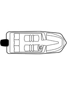 CARVER COVERS BOAT COVER FLEX FIT PRO #4 79004