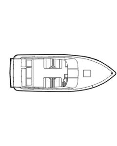 CARVER COVERS BOAT COVER - FLEX-FIT PRO #6 79006