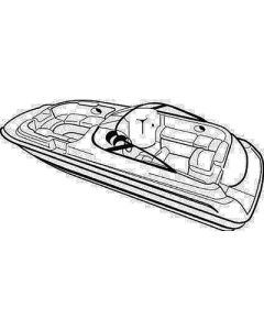 CARVER COVERS DBW-25 I-O BOAT COVER 95125S11