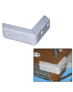 Dock Edge Protect&#153; Corner HD 16" PVC Dock Bumper 1059-F