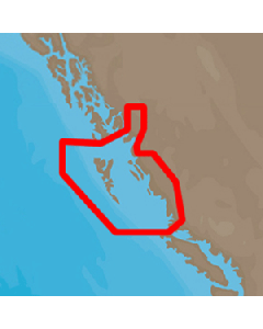 C-MAP 4D NA-D958 Queen Charlotte, SD to Dixon Entrance